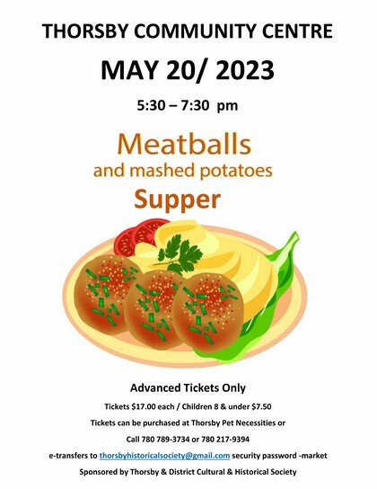 Meatball Supper @ The Community Hall