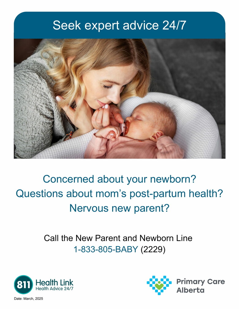 Primary Care Alberta New Parent and Newborn Hotline