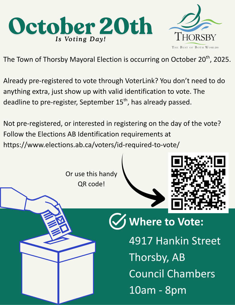 Voting Day Information!